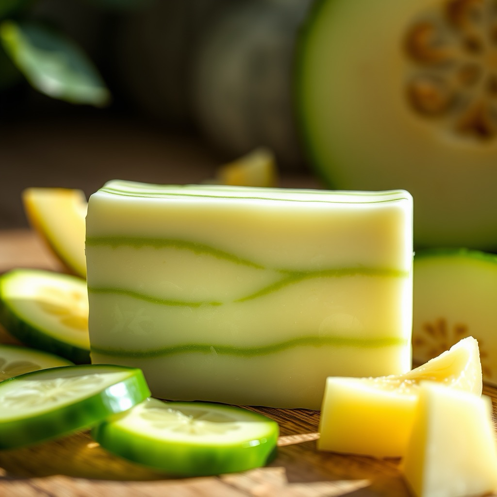 Cucumber pineapple soap