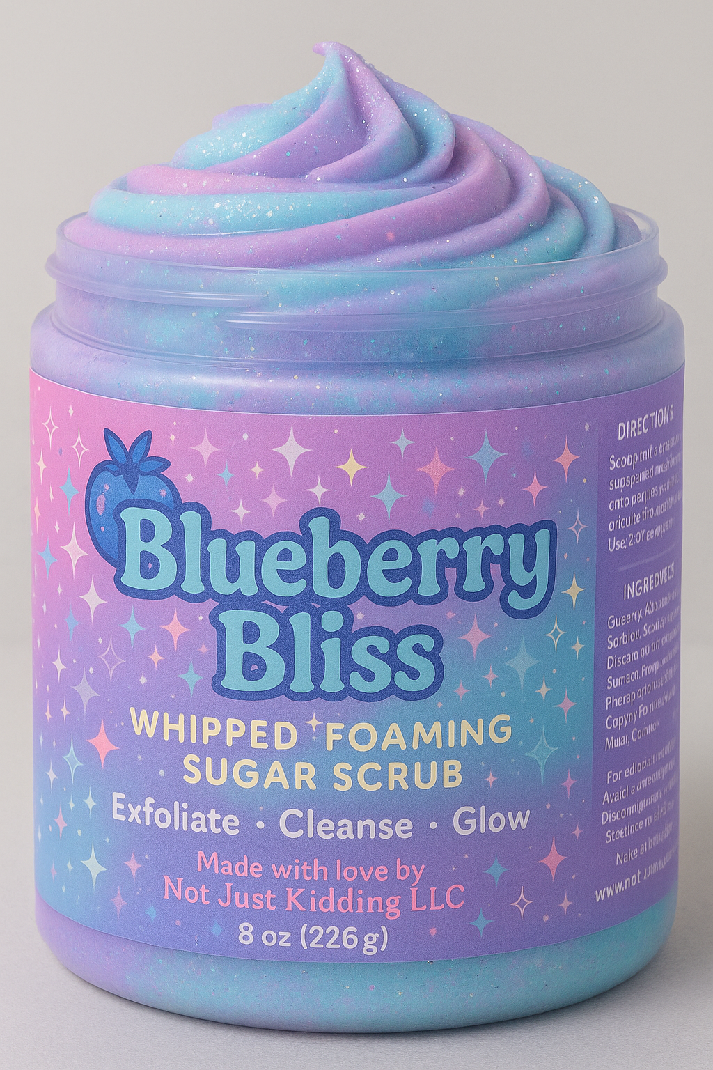 Blueberry Sugar scrub
